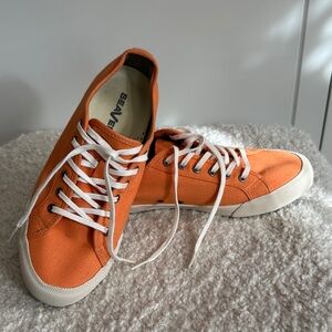 SeaVees Women’s Bright Orange Monterey Sneakers